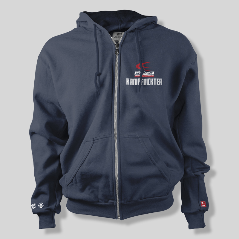 HLV© Kampfrichter - Zipper, navy